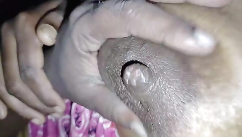 My ebony wife enjoys fucking my dick in her own home