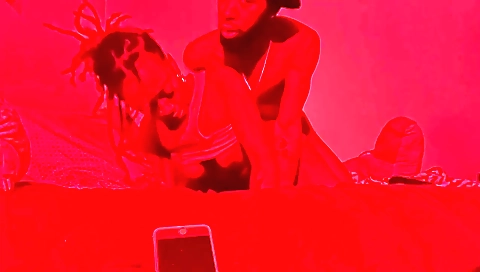 Ebony babe with big booty gets a creampie in my web cam