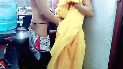 Indian teen with big booty has hairy pussy on camera