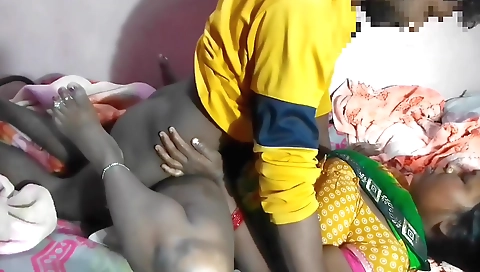 Mature ebony woman with big natural tits gets her big cock