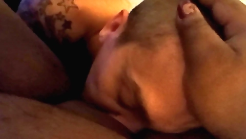 Ebony milf gets a cock in her tight pussy and tits