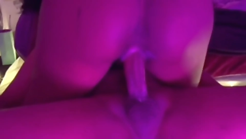 Ebony babe gets her ass filled with cum in this video