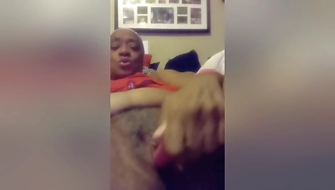 Ebony milf with big tits and a hot ass in a sexy lingerie video