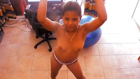 Sexy ebony teen jennifer 2 gets on her knees and gets fucked