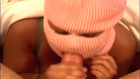 Ebony porn video with an ebony couple in their home