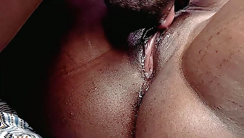 Ebony milf with a big ass sucks a cock and gets fucked