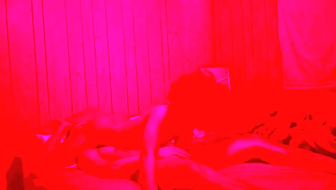 Ebony woman gets a handjob and a creampie from a dude