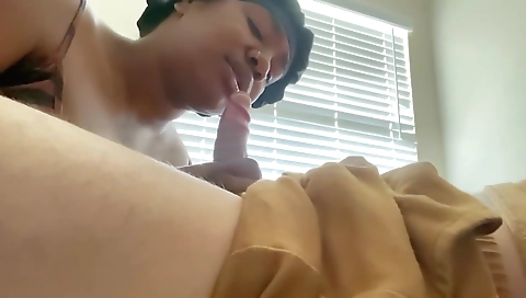 Black beauty with fat ass gets her big dick drilled