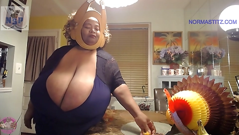 Busty ebony mature chick in meaning of thanksgiving